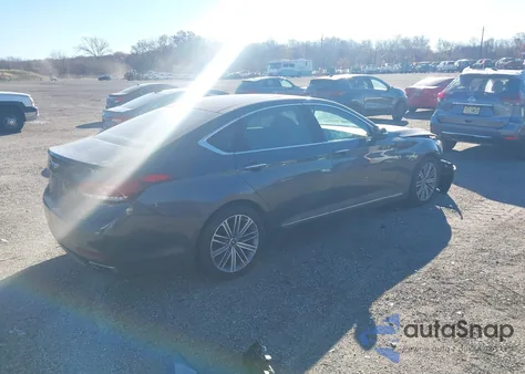 2018 Genesis G80 3.8 from USA, damaged, VIN KMHGN4JE4JU248520